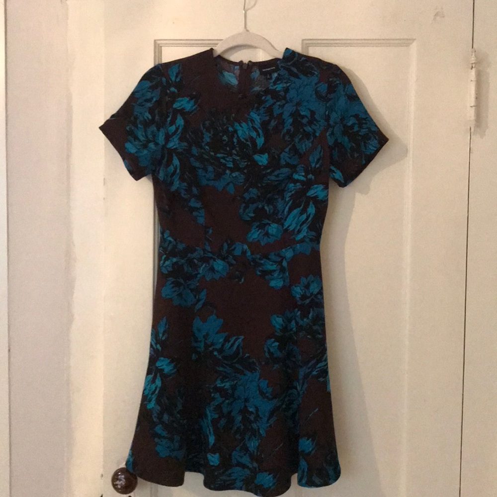 Who What Wear floral fit and flare dress - small